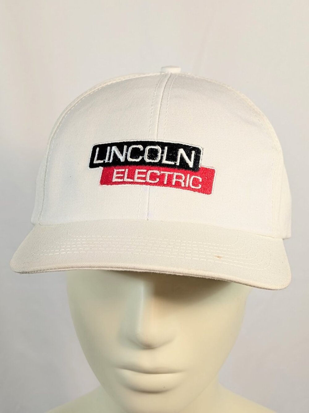 Lincoln Electric white hat
